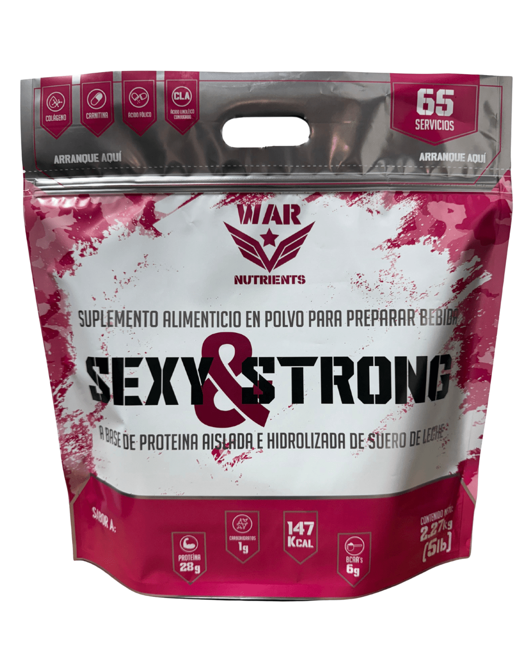 SEXY AND STRONG 5LB - SABOR CHOCOLATE