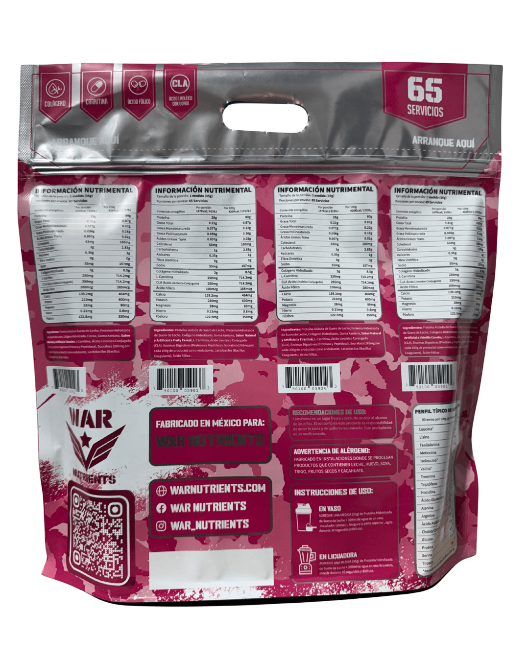 SEXY AND STRONG 5LB - SABOR CHOCOLATE - Imagen 2